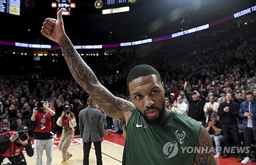 데이미언 릴러드[AP=연합뉴스]