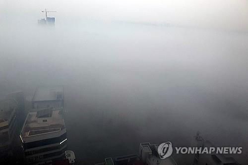 안개[연합뉴스 자료사진]