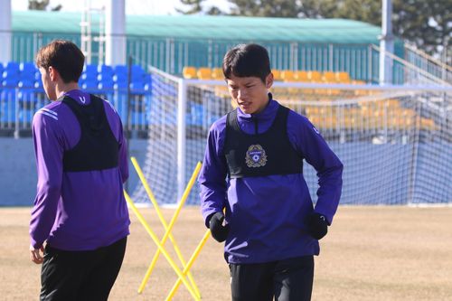 안양 훈련장에서 운동하는 한가람[FC안양 제공. 재판매 및 DB 금지]