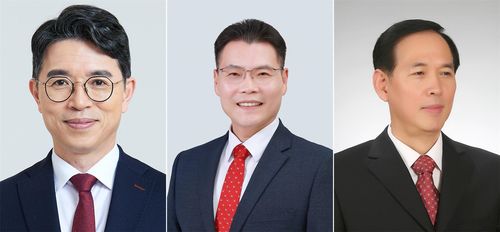 국민의힘 김완섭·권이중·안재윤 예비후보[원주시 선관위 캡처 제공.재판매 및 DB 금지]