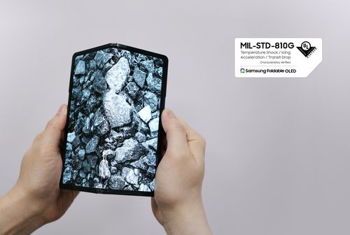 삼성디스플레이의 7.6인치 폴더블 패널이 적용된 시제품 '플렉스 인앤아웃(Flex In&Out™)' [삼성디스플레이 제공. 재판매 및 DB 금지]