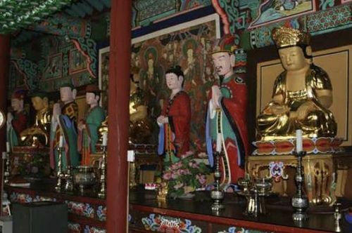 '칠곡 송림사 석조삼장보살좌상 및 목조시왕상 일괄'[문화재청 제공. 재판매 및 DB 금지]