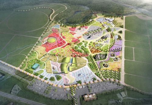 한탄강 세계평화공원 조감도[포천시 제공]