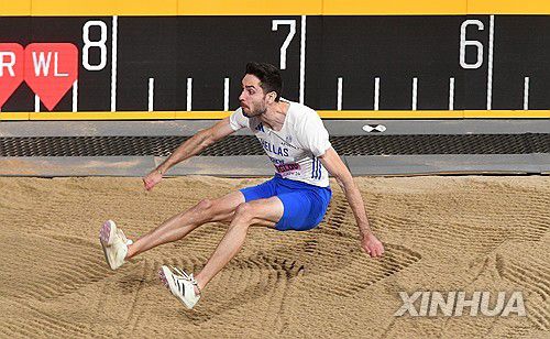육상 멀리뛰기 현역 챔피언 그리스 텐토글루[신화=연합뉴스]