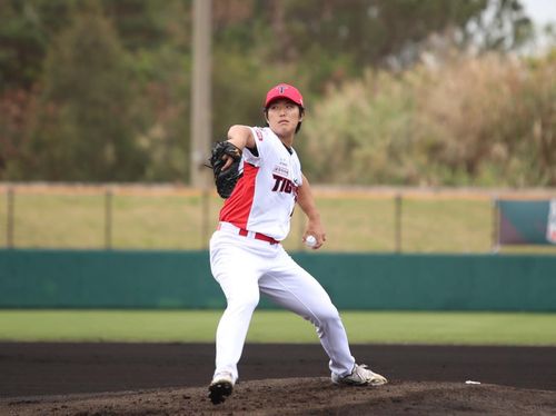 kt와의 연습 경기에 선발 등판한 KIA 이의리[KIA 타이거즈 제공. 재판매 및 DB 금지]