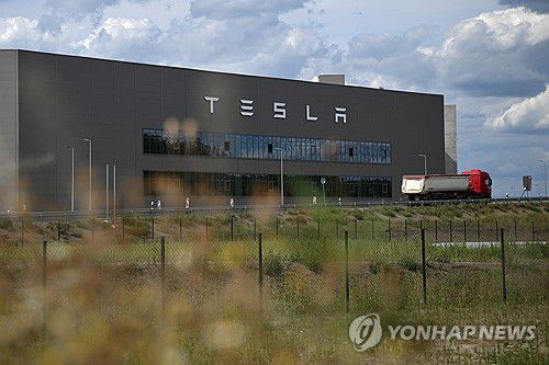 테슬라 독일공장[로이터 연합뉴스 자료사진. 재판매 및 DB 금지]