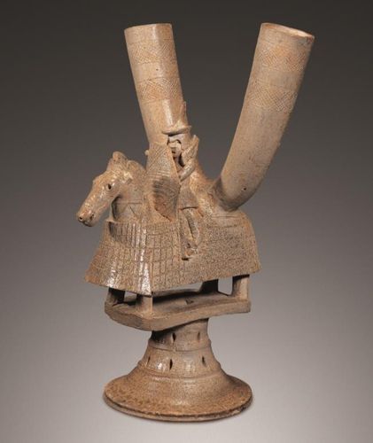 국보 기마인물형뿔잔[문화재청 제공. 재판매 및 DB 금지]