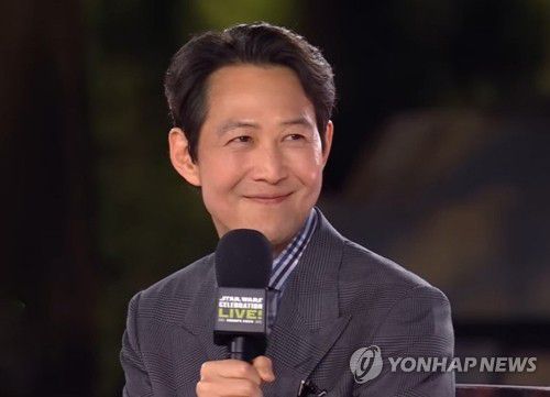 '스타워즈' 셀레브레이션 행사 참석한 이정재[아티스트컴퍼니 제공. 재판매 및 DB 금지] photo@yna.co.kr