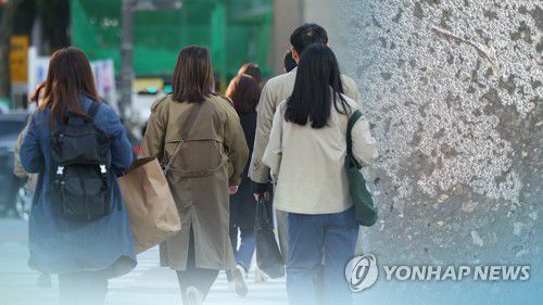 쌀쌀한 날씨[연합뉴스TV 제공]