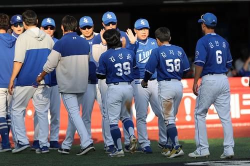 15년 만에 개막 2연승 신바람 낸 삼성[삼성 라이온즈 제공. 재판매 및 DB 금지]