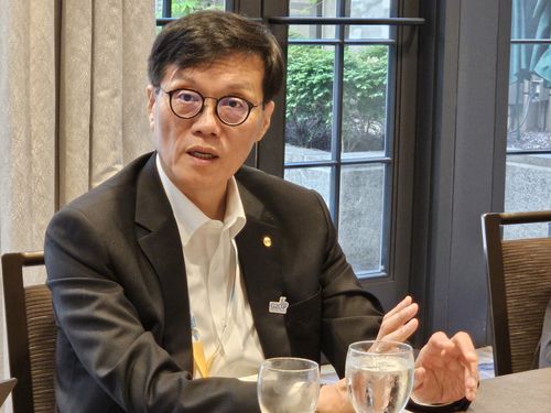 이창용 한국은행 총재 기자 간담회[동행취재단 제공. 재판매 및 DB금지]