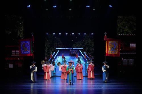 '조선통신사' 공연 장면[국립부산국악원 제공]