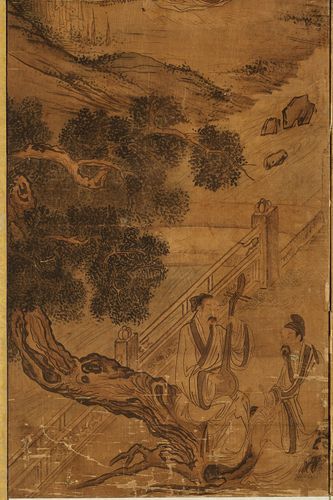 '김홍도 필 서원아집도 병풍' 부분 [국립중앙박물관 제공. 재판매 및 DB 금지]