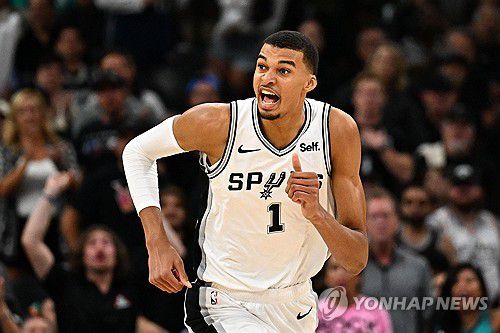 빅토르 웸반야마[AFP=연합뉴스 자료사진. 재판매 및 DB 금지]