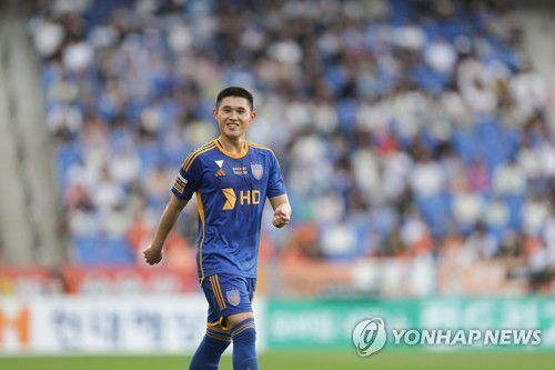 울산에서 김천으로 유니폼 갈아입는 이동경[한국프로축구연맹 제공. 재판매 및 DB 금지]