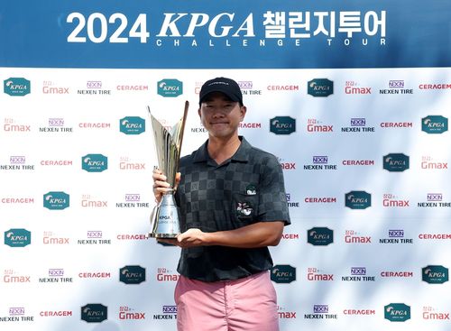 KPGA 챌린지투어 6회 대회 우승자 전재한[KPGA 제공. 재판매 및 DB 금지]