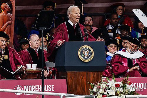 조 바이든 미국 대통령[애틀랜타(미 조지아주) AFP=연합뉴스. 재판매 및 DB 금지]