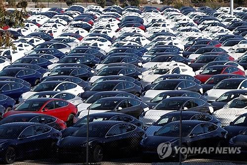 테슬라 모델3[로이터 연합뉴스 자료사진]