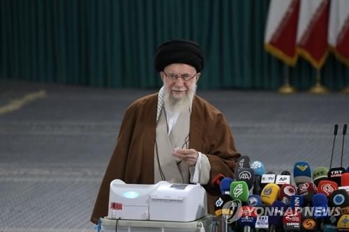 이란 최고지도자 하메네이[테헤란 AP=연합뉴스]