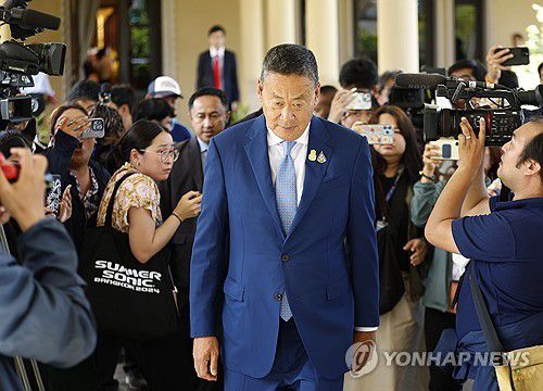 세타 타위신 태국 총리[EPA 연합뉴스 자료사진. 재판매 및 DB 금지]