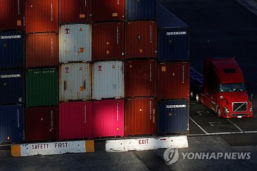 미국 캘리포니아의 한 항구. [로이터 연합뉴스 자료사진. 재판매 및 DB 금지]