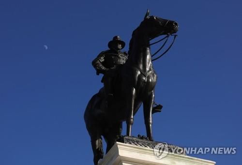 워싱턴 D.C.의 그랜트 전 대통령 동상[타스 연합뉴스 자료사진]