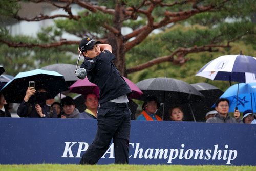 이규민의 티샷.[KPGA 제공. 재판매 및 DB 금지]