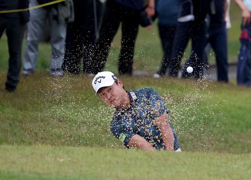 전가람의 벙커샷.[KPGA 제공. 재판매 및 DB 금지]