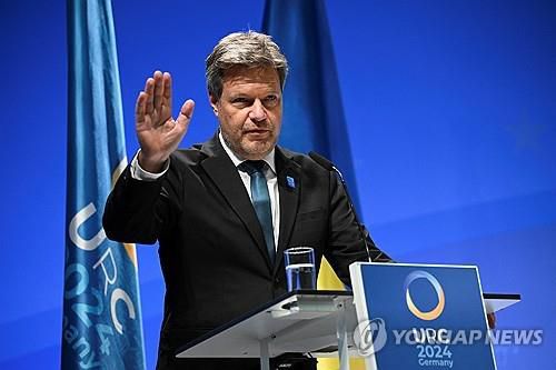 로베르크 하베크 독일 경제장관[로이터=연합뉴스 자료사진]