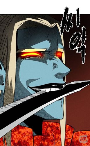 웹툰 '포크&나이프' 속 등장인물 카인[네이버웹툰 갈무리. 재판매 및 DB 금지]