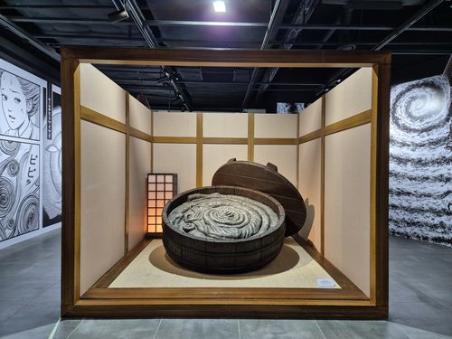 '이토 준지 호러하우스' 전시장[웨이즈비 제공. 재판매 및 DB 금지]