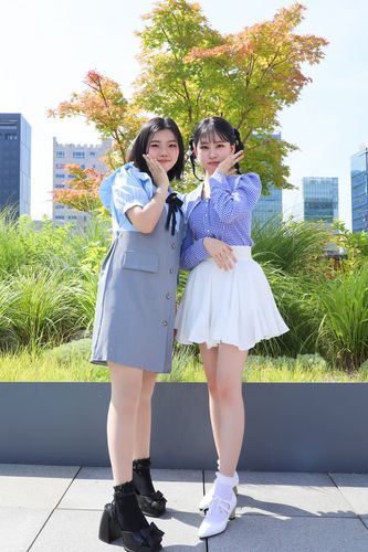 럭키팡팡의 스미다 아이코·김다현(왼쪽부터)[n.CH엔터테인먼트 제공. 재판매 및 DB 금지]