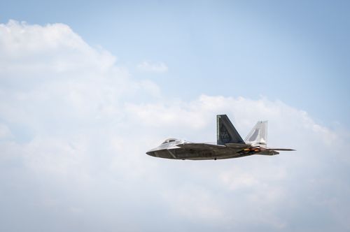 미 공군의 F-22 전투기[공군 제공. 재판매 및 DB 금지]