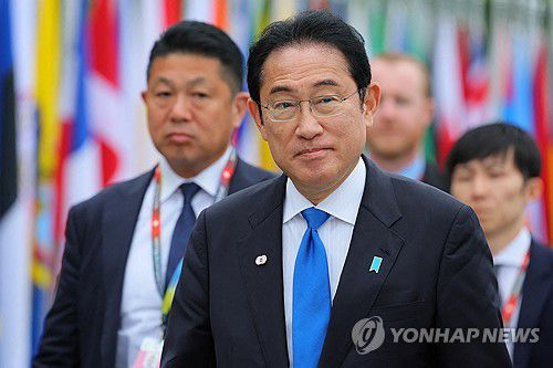 기시다 후미오 일본 총리[로이터 연합뉴스 자료사진. 재판매 및 DB 금지]