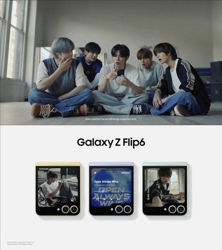 투모로우바이투게더 메이킹 필름[삼성전자 '갤럭시 언팩 2024' 영상 갈무리. 재판매 및 DB 금지]