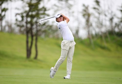 장유빈의 아이언샷.[KPGA 제공. 재판매 및 DB 금지]