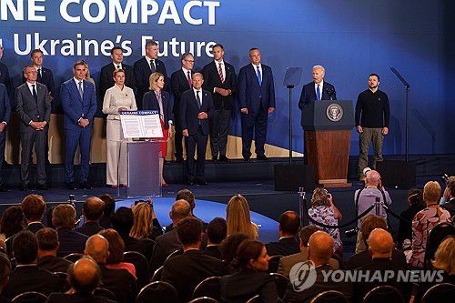 나토 정상회의[EPA 연합뉴스. 재판매 및 DB 금지]