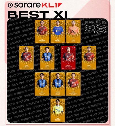 K리그1 23라운드 베스트 11[한국프로축구연맹 제공. 재판매 및 DB금지]
