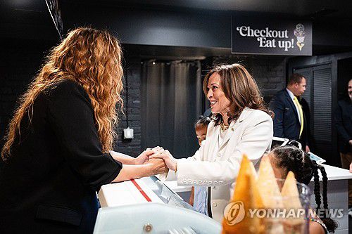 카멀라 해리스 부통령[EPA 연합뉴스ㅡ 자료 사진. 재판매 및 DB 금지]