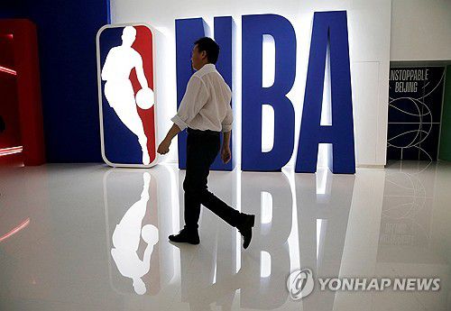 NBA 로고[로이터 연합뉴스 자료사진. 재판매 및 DB 금지]