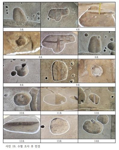 광주 북구 연제동 유적 조사서 발견된 구덩이[호남문화재연구원장 제공. 재판매 및 DB 금지]