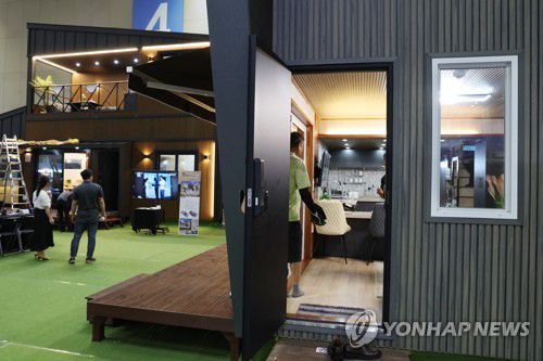 농막 모델하우스[연합뉴스 자료 사진]