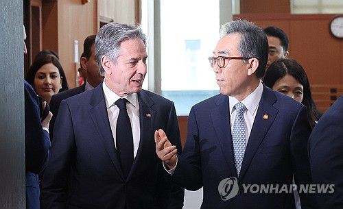 한·미 외교장관[연합뉴스 자료사진. 재판매 및 DB 금지]