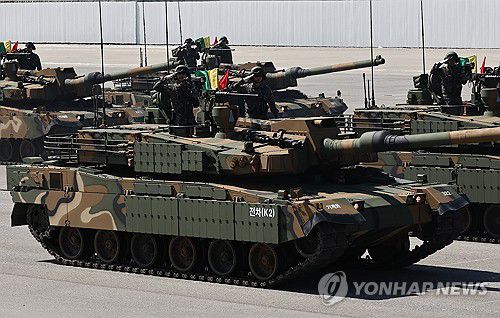 K-2 전차[연합뉴스 자료사진]
