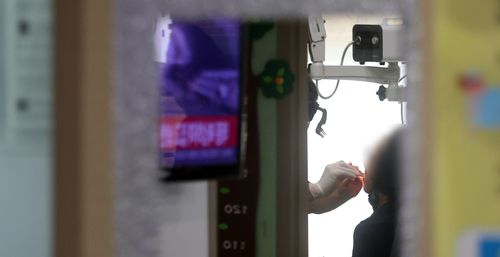 이비인후과 환자[촬영 김동민]