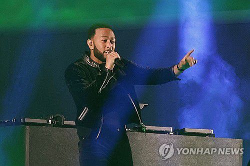 팝스타 존 레전드[EPA 연합뉴스 자료사진. 재판매 및 DB 금지]