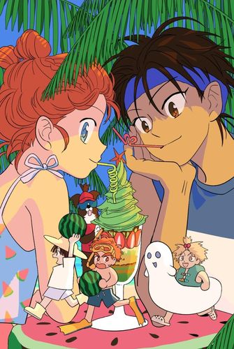 웹툰 '산타 스카우트'[작가 SNS 갈무리. 재판매 및 DB 금지]