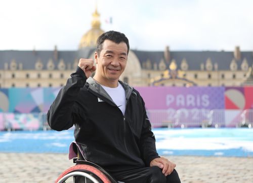 휠체어 육상 간판 유병훈[대한장애인체육회 제공. 재배포 및 DB금지]