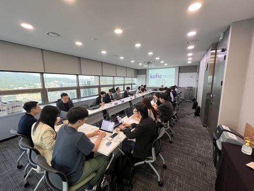 영화진흥위원회 기자간담회 현장[영화진흥위원회 제공. 재판매 및 DB 금지]