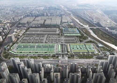 가락시장 주변 가로공원 조감도[송파구 제공. 재판매 및 DB 금지]